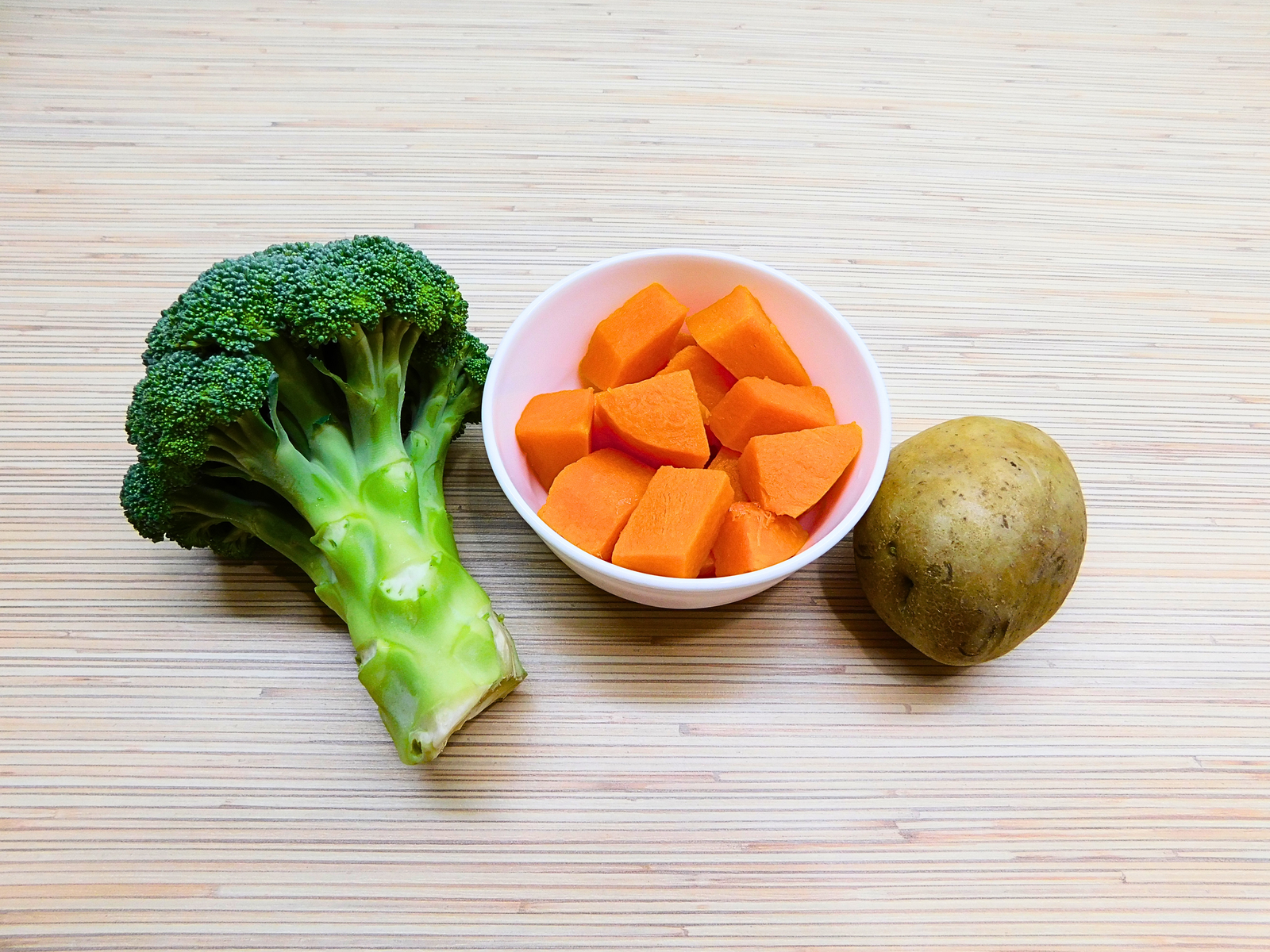 Broccoli Puree for Baby with Potato & Pumpkin (6+ Months)